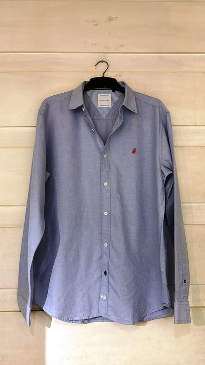 RIVERBLUE Men's Solid shirt