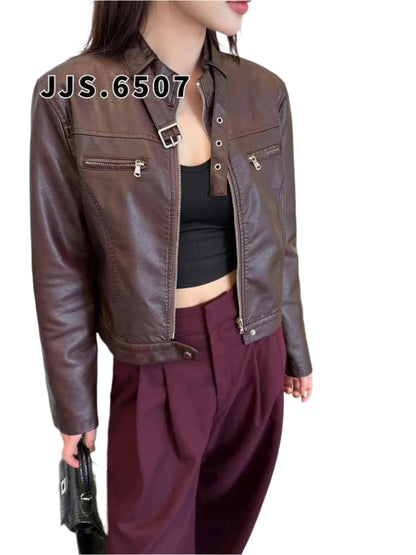 WOMEN’s Leather Jacket