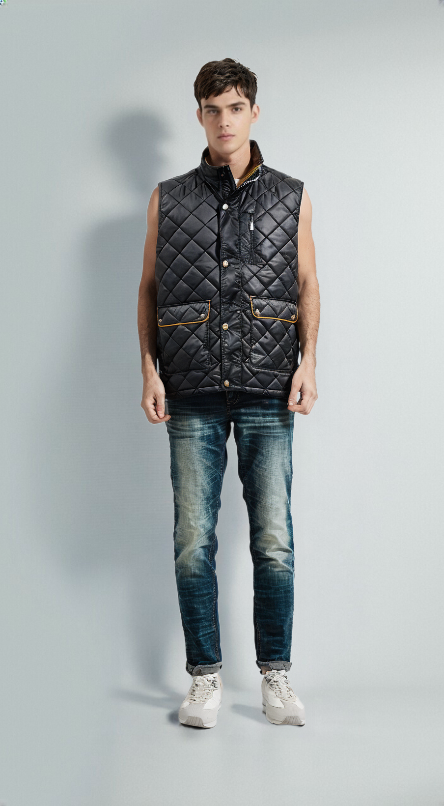 LURE URBAN Men's Sleeveless fluffy Jacket