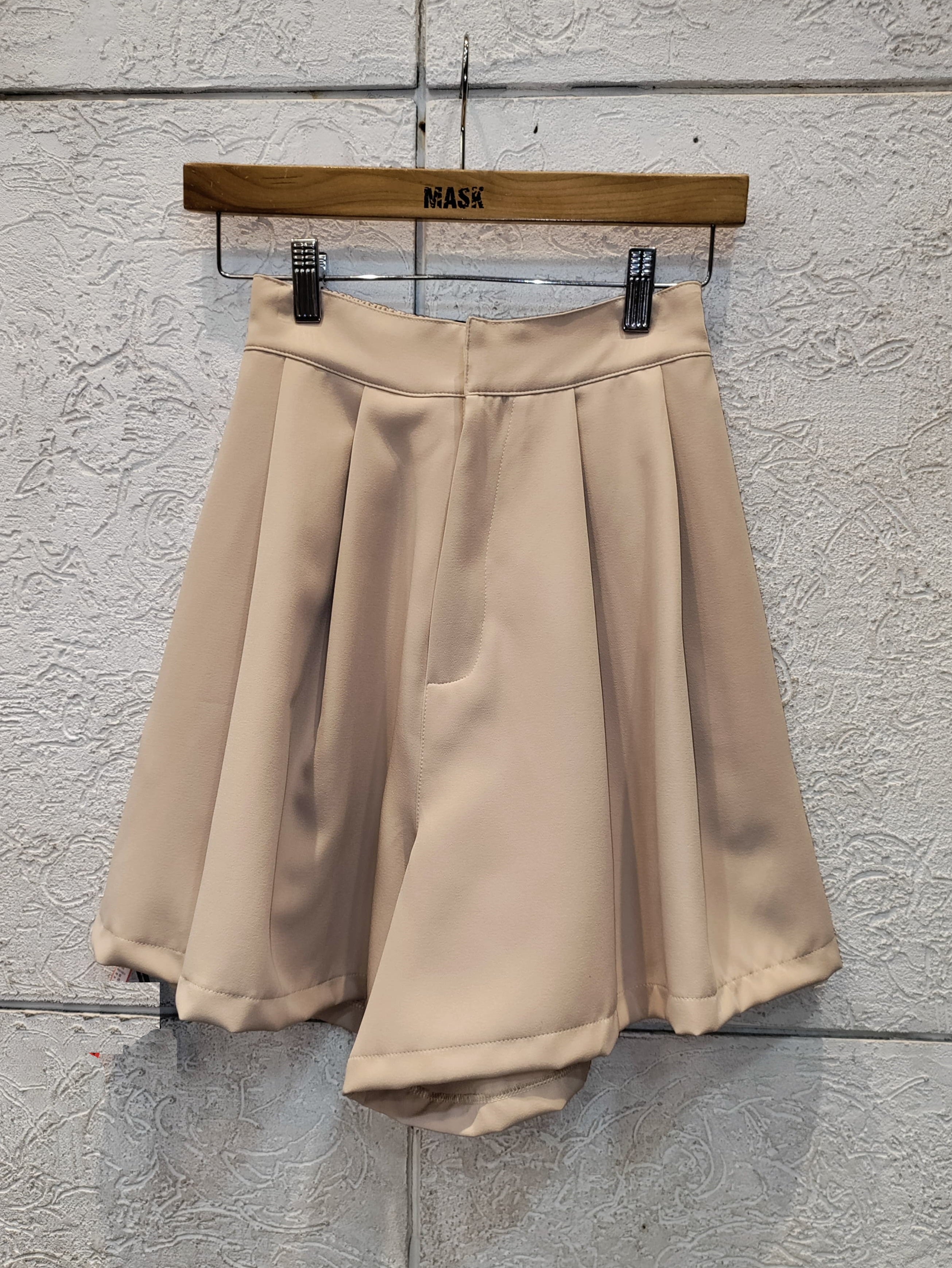 Women's High-Waisted Pleated Skirt