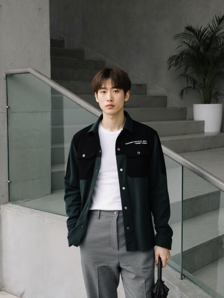 COOKYSS MEN's SHACKET