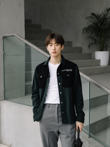 COOKYSS MEN's SHACKET