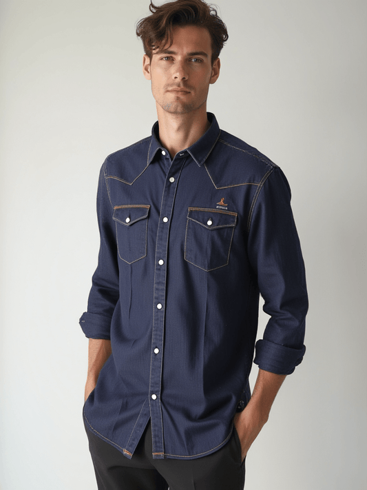 RIVERBLUE Men's RAW Shirt