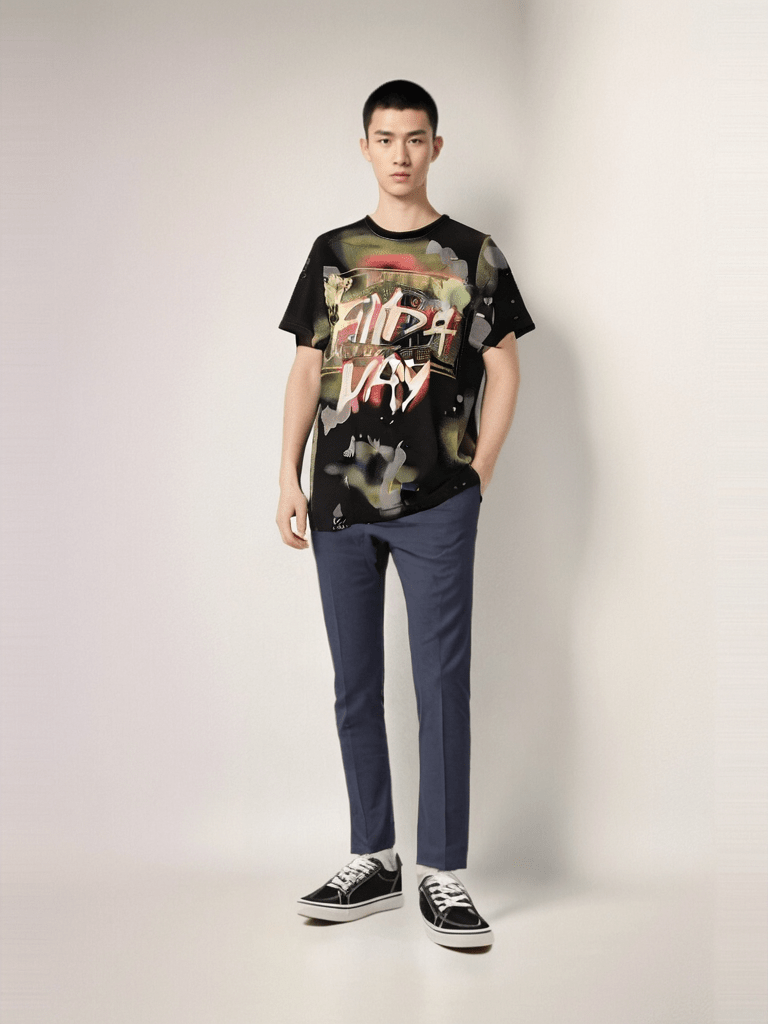 COOKYSS Men's T-shirt R/N