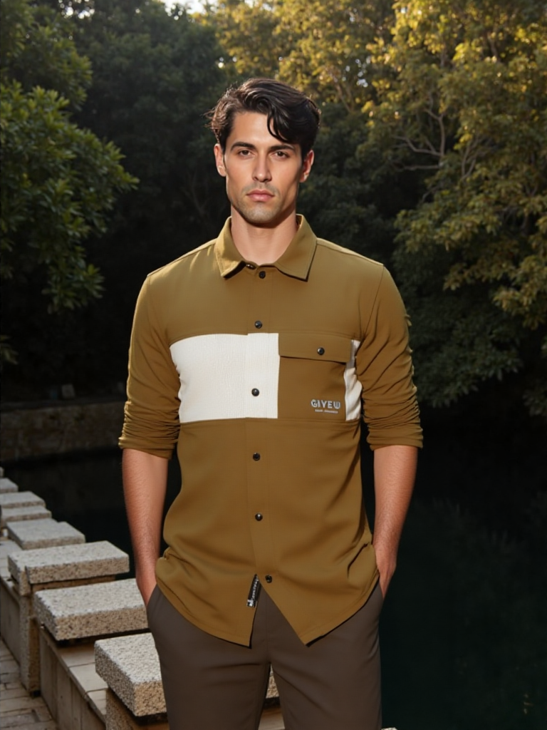 COOKYSS MEN's SHACKET