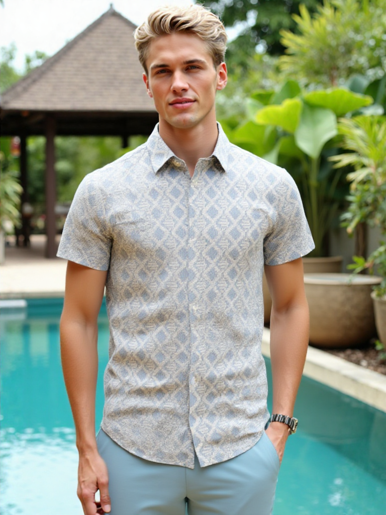 COPPERSTONE Men's Printed Shirt