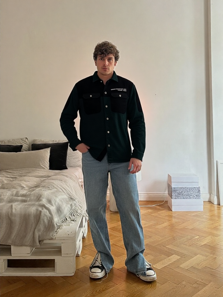 COOKYSS MEN's SHACKET