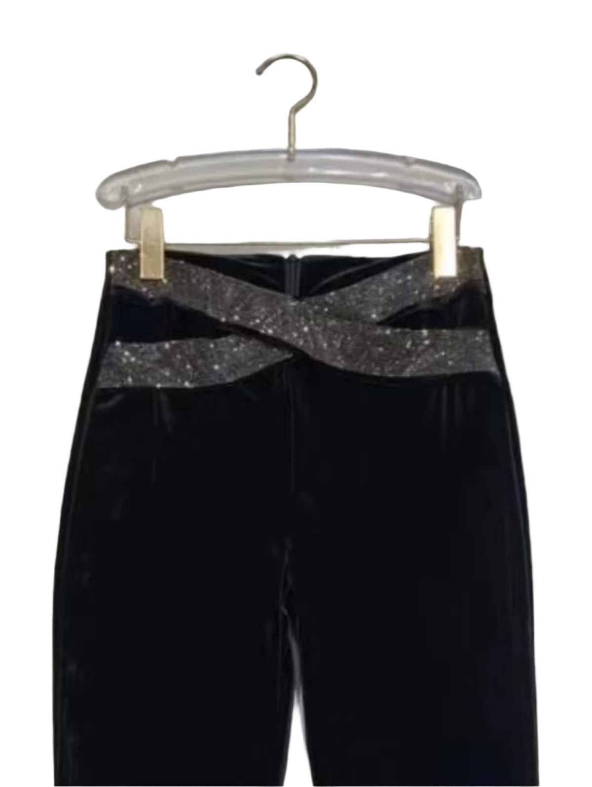 Women’s  Bell bottom Culottes with velvet fabric