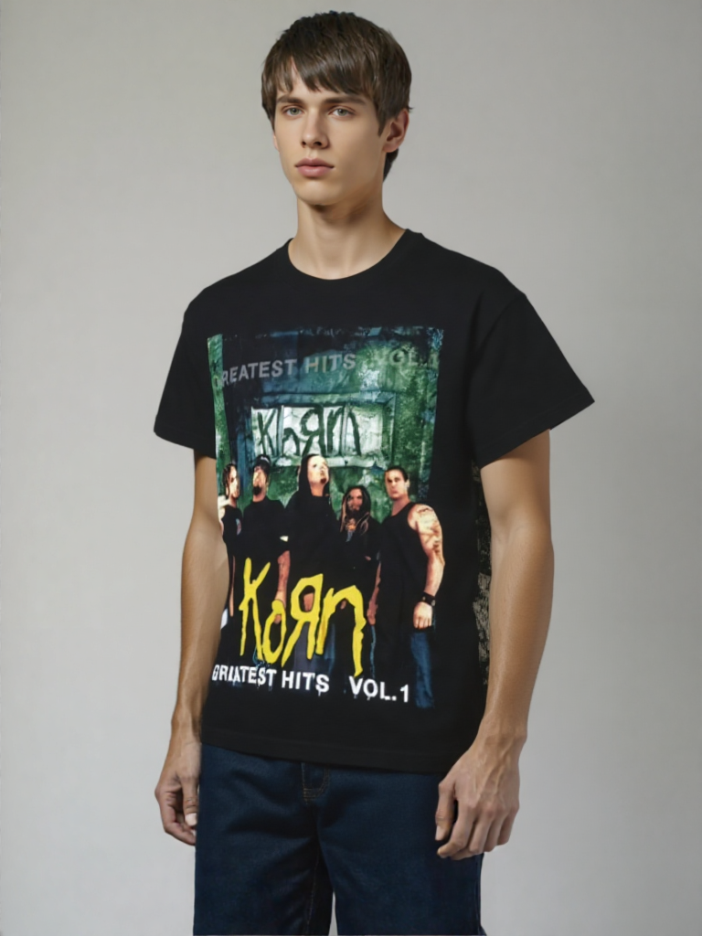 AA-MEN Nu-Metal Legends Korn – Limited Edition Music Tee