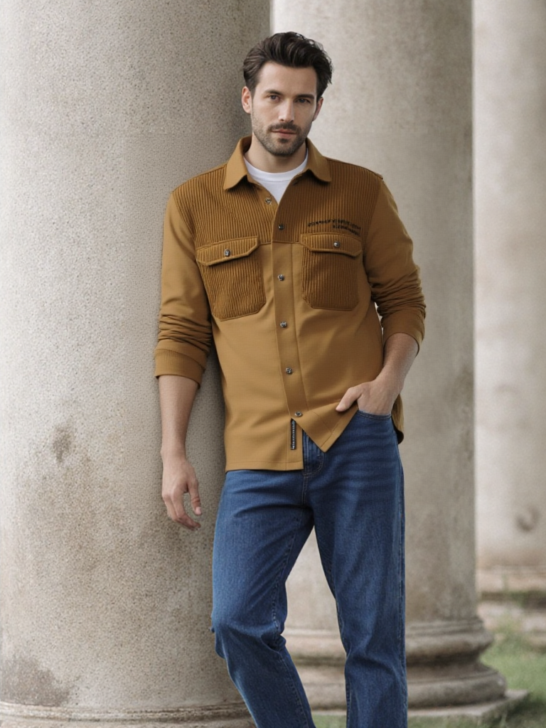 COOKYSS MEN's SHACKET