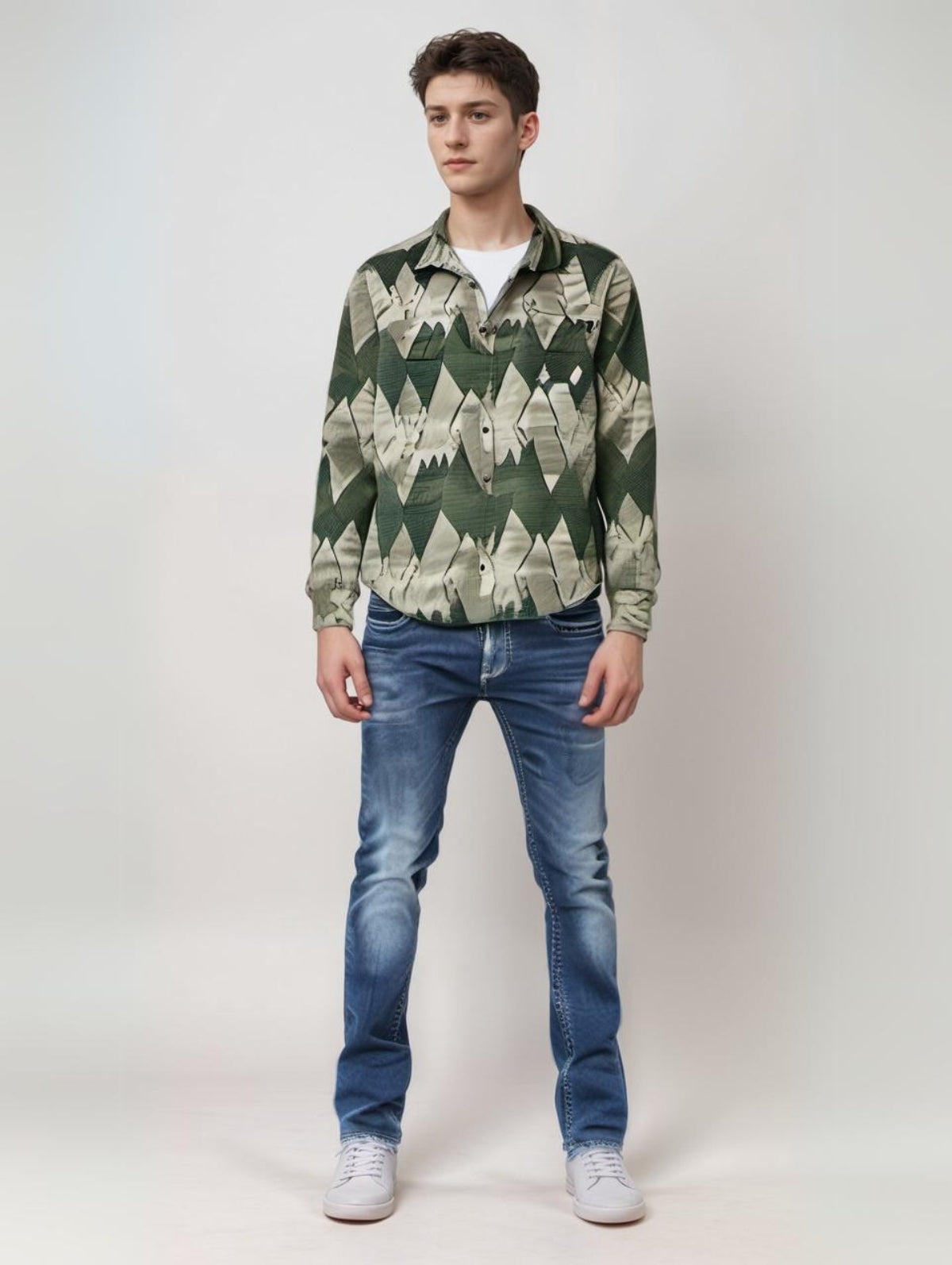 TULIP Men's Printed shirt