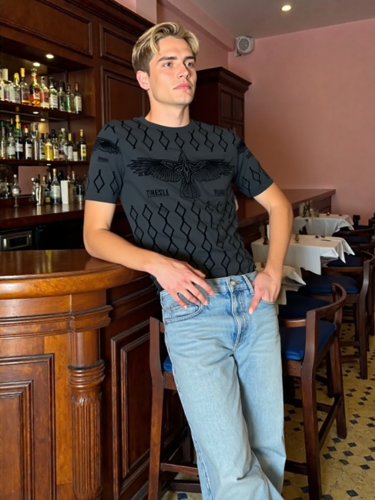 COOKYSS Men's T-shirt R/N