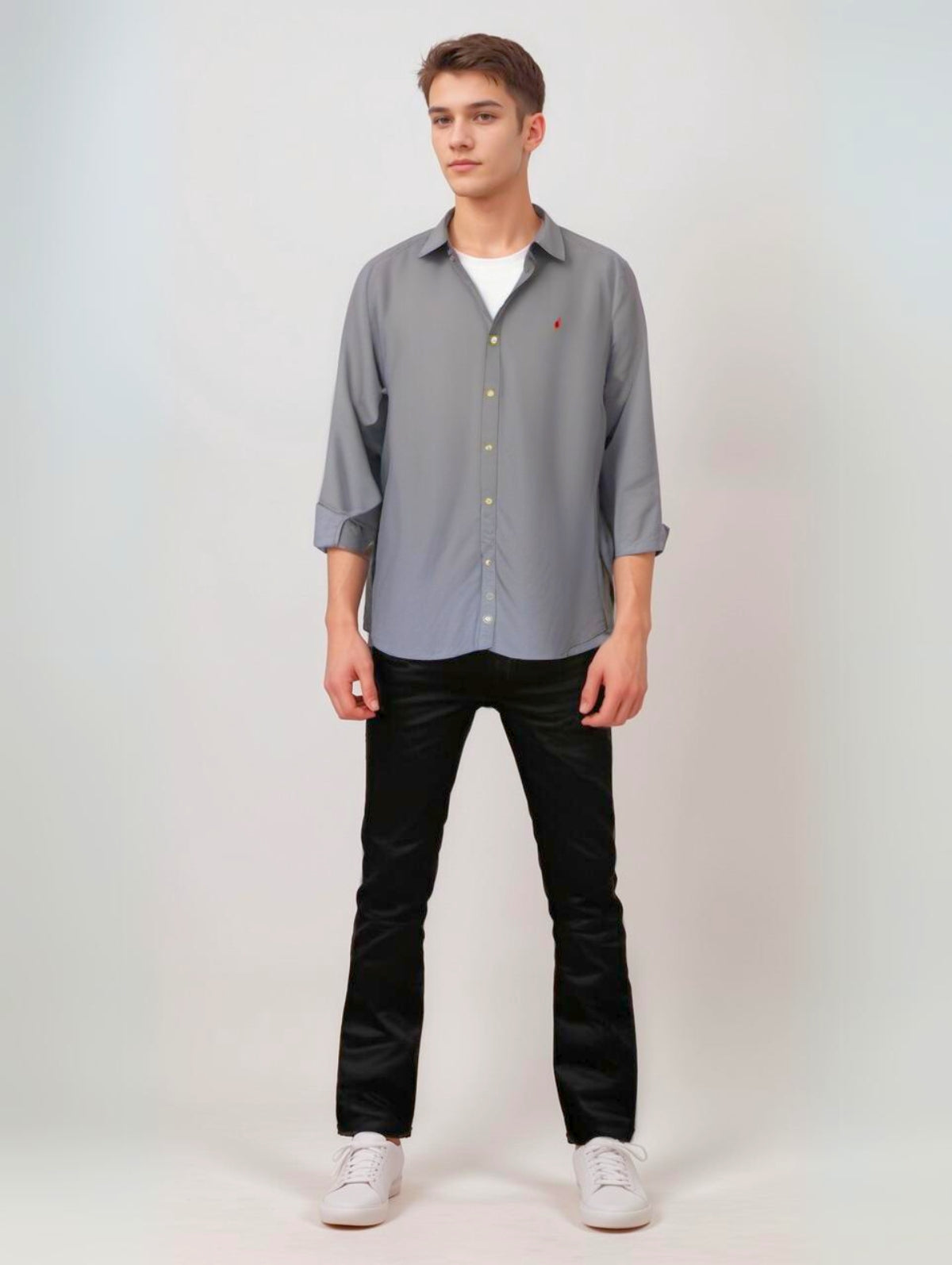 RIVERBLUE Men's Solid shirt